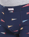 USPA Innerwear Boys Mid Rise Cotton Spandex OKT01 Trunks - Pack Of 2
