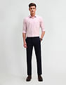 Arrow Slim Fit All-Over Pattern Shirt
