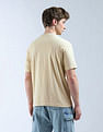 Flying Machine Aplliqued Pattern Color Of Home T-Shirt