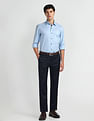 Arrow Checked Slim Fit Trousers