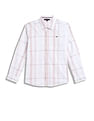 Tommy Hilfiger Kids Boys Plaid Check Regular Shirt
