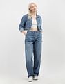 Calvin Klein Jeans Solid Denim Weave Jeans