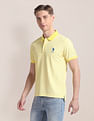 U.S. Polo Assn. Tropical Print Slim Polo Shirt