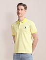 U.S. Polo Assn. Tropical Print Slim Polo Shirt