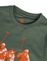 U.S. Polo Assn. Kids Boys Printed Regular Fit Sweatshirt