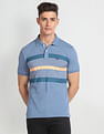 Arrow Sports Cotton Striped Polo Shirt