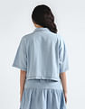 Tommy Hilfiger Chambray Crop Top