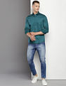Calvin Klein Solid Satin Shirt