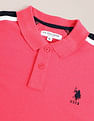 U.S. Polo Assn. Colour Block Slim Fit Polo Shirt