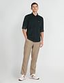Arrow Sports Solid Corduroy Shirt
