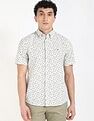 Tommy Hilfiger Printed Regular-Fit Cotton Shirt