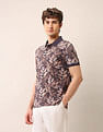 U.S. Polo Assn. Denim Co. Tropical Printed Pure Cotton Polo Shirt
