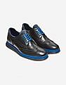 Cole Haan Men Black ØriginalGrand Short Wingtip Oxford Shoes