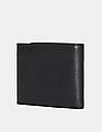 U.S. Polo Assn. Black Textured Bi-Fold Wallet