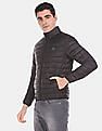 U.S. Polo Assn. Stand Collar Quilted Jacket With Pouch