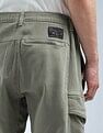 Flying Machine Mid Rise Relaxed Fit Joggers