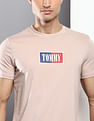 Tommy Hilfiger Timeless Textured Logo Slim Fit T-Shirt