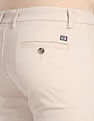 Arrow Sports Low Rise Flat Front Trousers