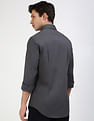 Tommy Hilfiger Poplin Solid Slim Fit Shirt