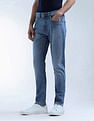 Flying Machine Slash Slim-Tapered Fit Stone Washed Jeans