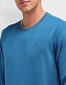 Arrow Textured Regular Fit Sweatshirt