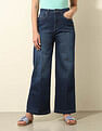 U.S. Polo Assn. Women High Rise Wide Leg Jeans