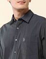U.S. Polo Assn. Pinstriped Pure Cotton Shirt