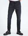 Flying Machine Slash Slim Tapered Dark Wash Jeans
