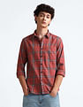 Flying Machine Tartan Check Slim Fit Shirt