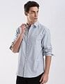Calvin Klein Jeans Solid Regular Fit Oxford Woven Shirt