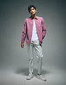 Flying Machine Solid Slim Fit Shirt