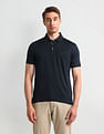 Arrow Solid Cotton Polo Shirt