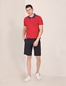 U.S. Polo Assn. Contrast Collar Solid Polo Shirt