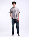 Flying Machine Freddie Slim Straight Fit Stone Wash Jeans