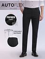 Arrow Mid Rise Autoflex Dobby Trousers