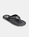 U.S. Polo Assn. V-Strap Brand Print Aldan Flip Flops