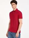 Tommy Hilfiger Solid Slim-Fit Cotton Polo Shirt
