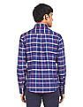 U.S. Polo Assn. Spread Collar Checked Casual Shirt