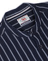 Flying Machine Vertical Stripe Cotton Twill Shirt