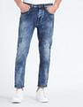 Flying Machine Mankle Slim Fit Acid Wash Jeans