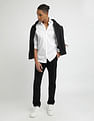 Calvin Klein Jeans Mid Rise Tapered Fit Trousers