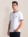 U.S. Polo Assn. Tipped Neck Slim T-Shirt