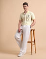 U.S. Polo Assn. Horizontal Striped Pure Cotton Polo Shirt