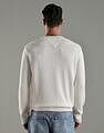 Tommy Hilfiger Embroidered Logo Regular Fit Cotton Sweater