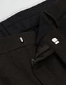 Arrow Mid Rise Carson Tapered Fit Trousers