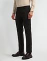 Arrow Mid Rise Carson Tapered Fit Trousers