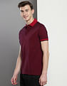 Tommy Hilfiger Transitional Cotton Contrast Collar Polo Shirt