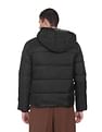 Calvin Klein Men Black Hooded Solid Puffer Jacket