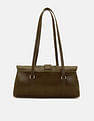 U.S. Polo Assn. Women Ash Textured Shoulder Bag