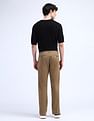 Flying Machine Straight Fit Solid Trousers
